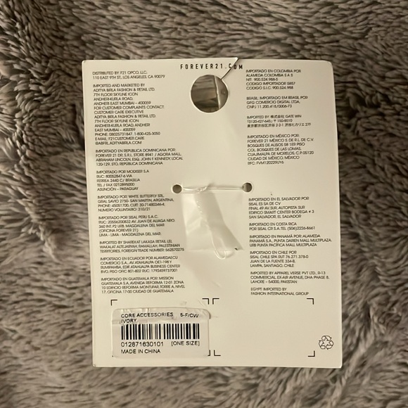 Rhinestone starfish claw hair clip - Picture 3 of 4